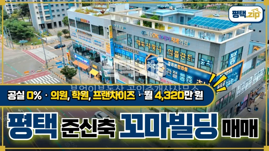 [평택시 비전동 꼬마빌딩 매매] 가나다라마바사 (No.12345) - 메인 전경 2