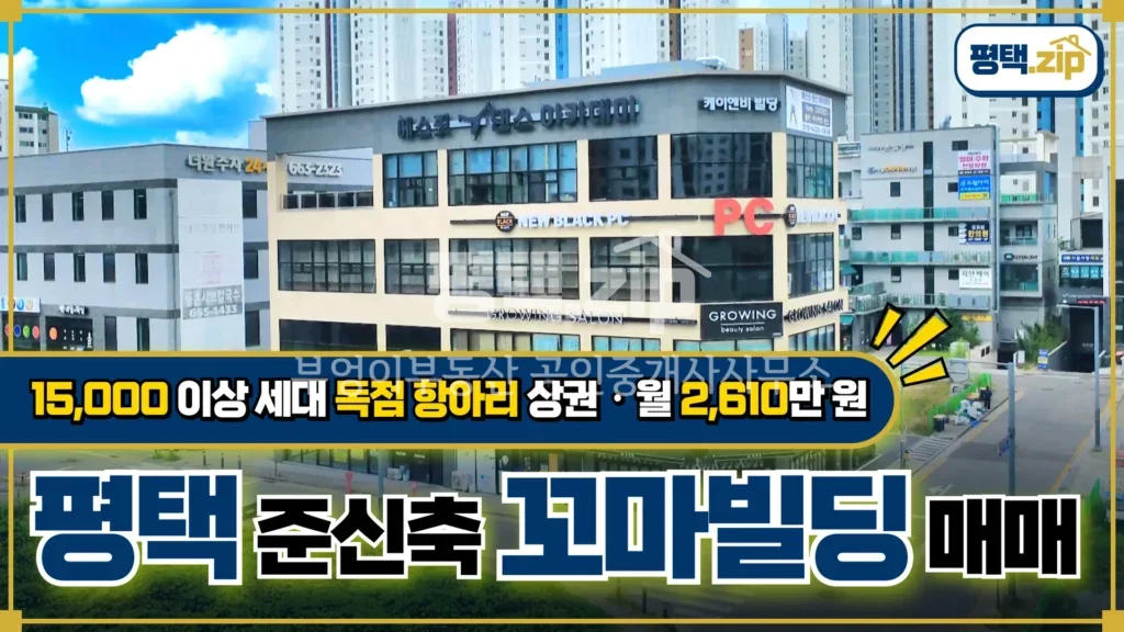 [평택시 비전동 꼬마빌딩 매매] 가나다라마바사 (No.12345) - 메인 전경 3